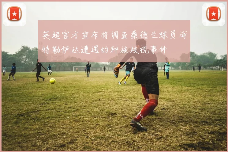 英超官方宣布将调查桑德兰球员海特勒伊达遭遇的种族歧视事件
